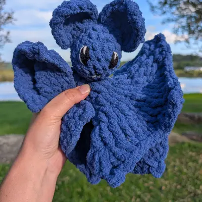 Blue Bat Snuggler 