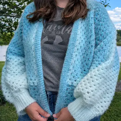 Granny Hexagon Cardigan 
