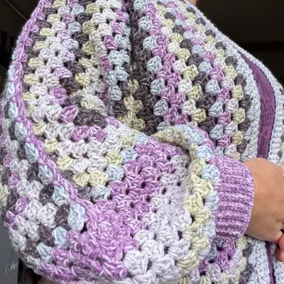 Witches Brew Granny Square Cardigan 